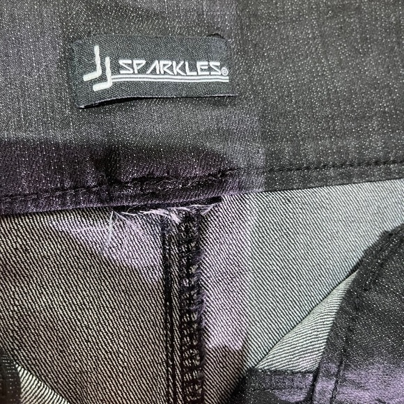 Vintage black Jeans with Rhinestones size 13 - Picture 7 of 7